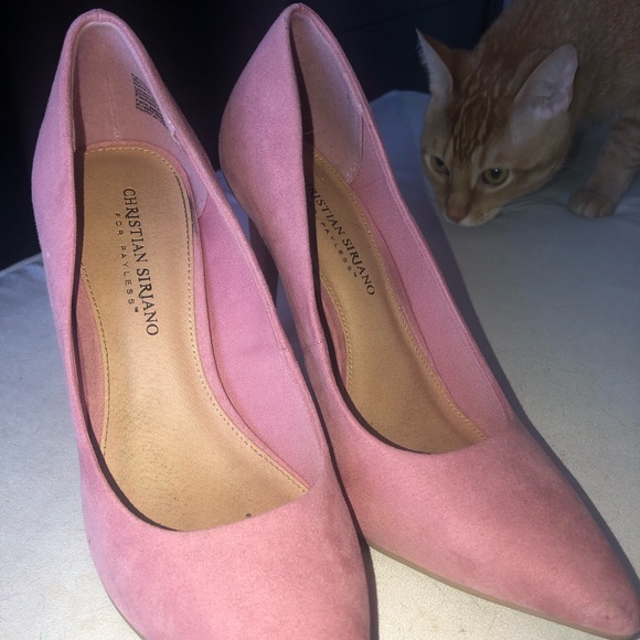 Christian Siriano Pink Pumps size 8.5 - Picture 2 of 4